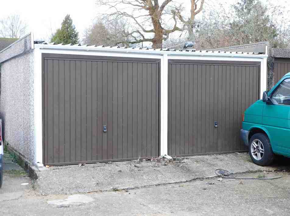 some completed projects single/twin battery concrete garage units after refurbishment